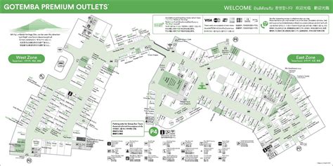 Gotemba Premium Outlets Map