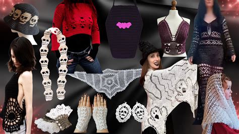 Goth Crochet Patterns Free