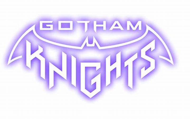 Gotham Knights Logo Transparent Background
