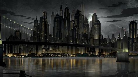 Gotham at night