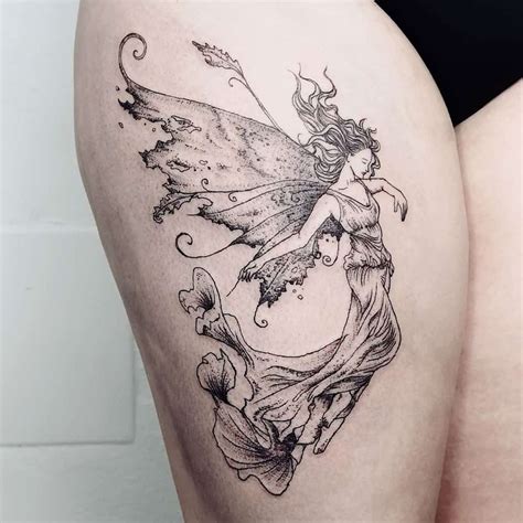 Gothic Fairy tattoo by MeghanBeth on DeviantArt