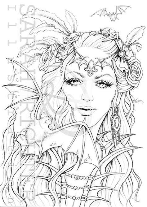 Gothic Coloring Pages