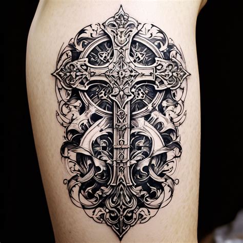 Gothic Cross Tattoo