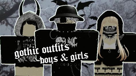 Gothic Roblox Outfits