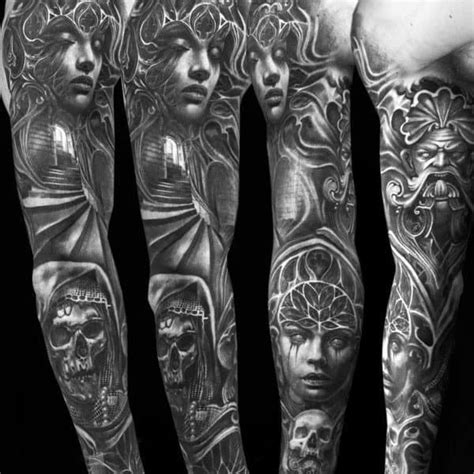 Gothic Tattoo Sleeve