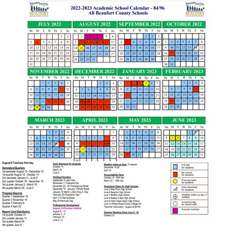 Gould Academic Calendar