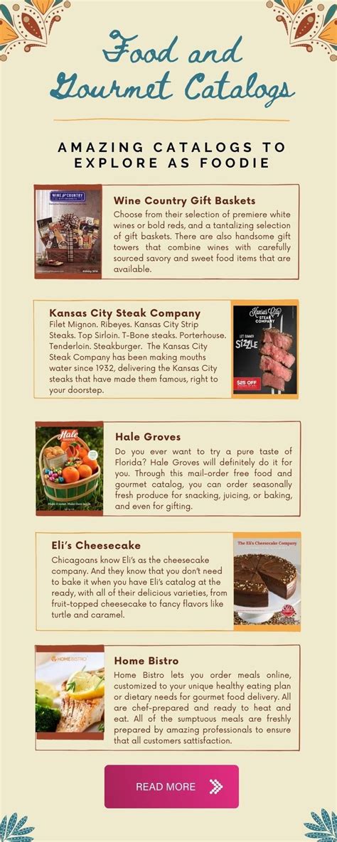 Gourmet Food Catalogs