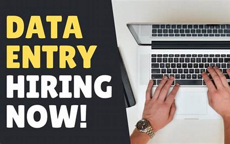 Government Data Entry Jobs From Home