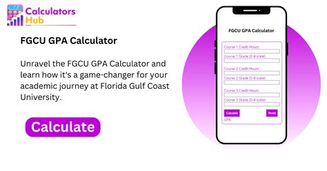 Gpa Calculator Fgcu