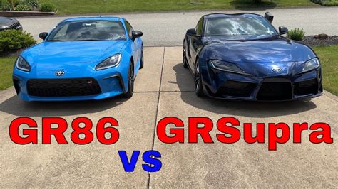 Gr Supra Vs Gr 86
