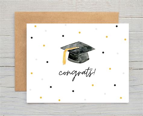 Grad Card Template