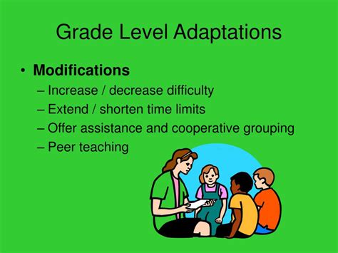 Grade-Level Adaptations