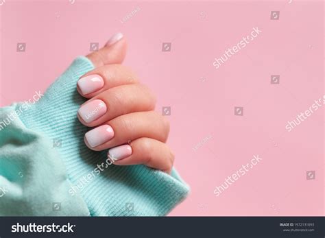 Gradient Manicure Hands Spa Beautiful