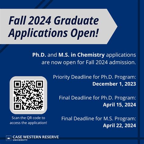 Graduate School Deadlines For Fall 2024