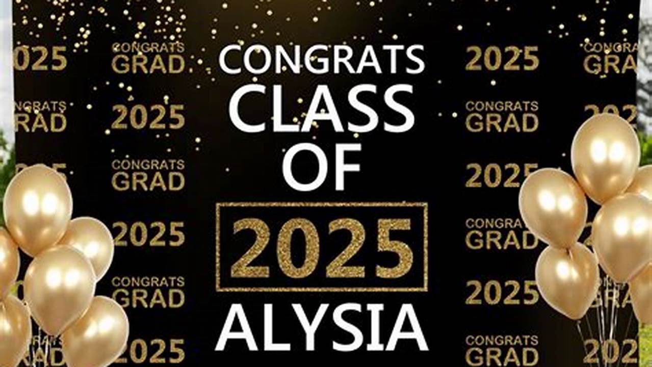Graduation Backdrop 2025