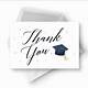 Graduation Thank You Cards Template