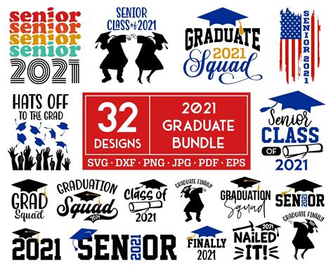Download Graduation 2021 SVG Cricut SVG DXF Files