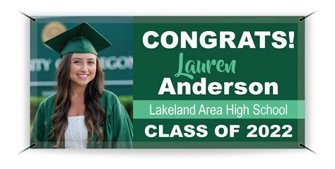 Different Graduation Banner Materials