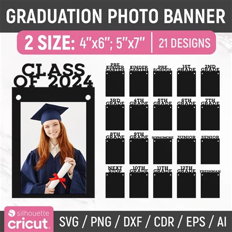 Download Graduation Banner SVG Free Commercial Use DXF Files