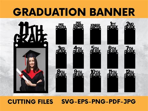 Download Graduation Banner SVG Free Files