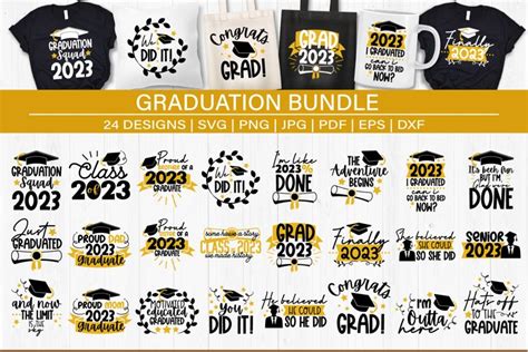 Download Graduation Bundle Commercial Use DXF Files