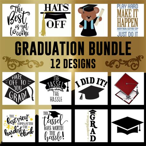 Download Graduation Bundle Commercial Use For Crafts