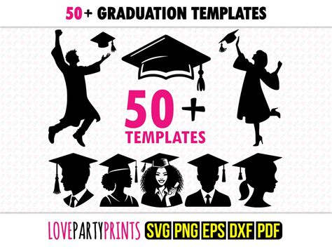Download Graduation Bundle Creativefabrica DXF Files