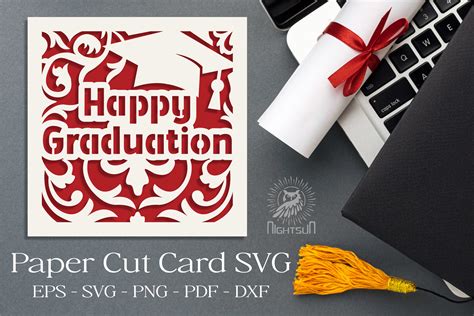 Cheers to the Graduate: Unleash Celebratory Vibes with Graduation Card SVG Designs