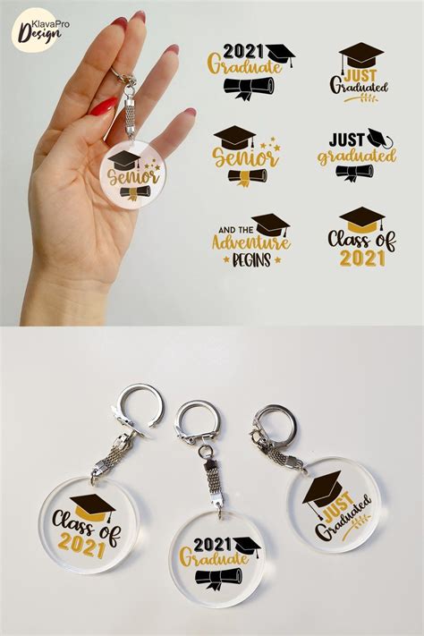 Download Graduation Keychain Pattern SVG Files Creativefabrica Free PSD Mockups