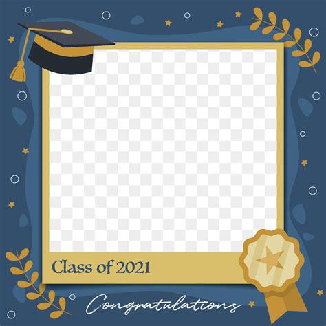 Graduation Photo Frame Template