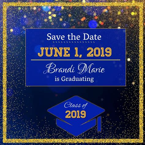 Graduation Save The Date Templates