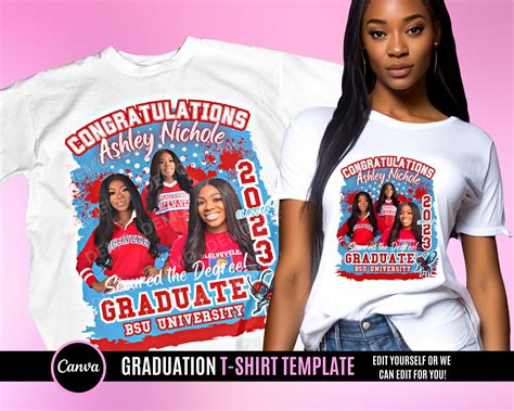Graduation Shirt Template