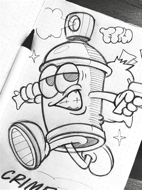 Graffiti Cartoon Drawing Basics