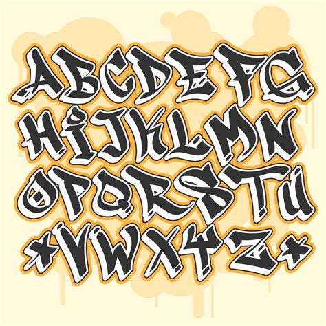 Graffiti Letters Alphabet Printables