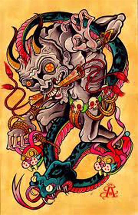 Graffiti Style Tattoo