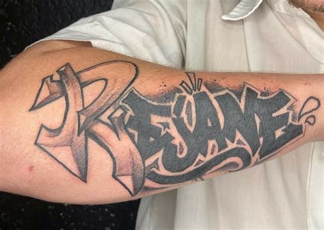 Graffiti Tattoo Letters
