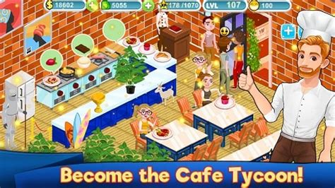 Grafis Game Cafe Tycoon Mod Apk