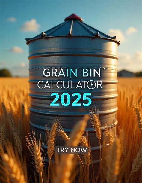 Effortlessly Calculate Grain Bin Bushels with Our Easy-to-Use Calculator tool