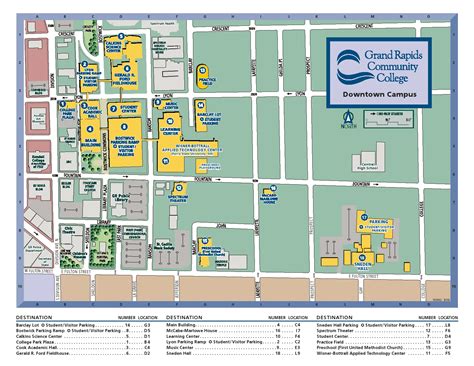 Coe College Campus Map