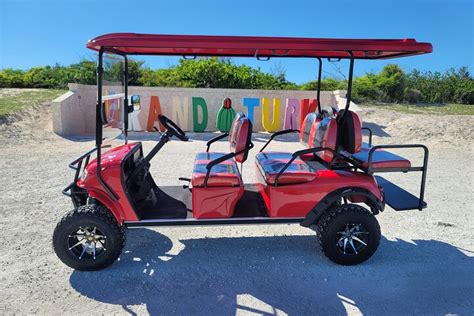 Grand Turk Golf Cart Rental Review: 2-4-6 Seater Options