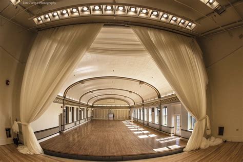 Grand rooftop ballroom
