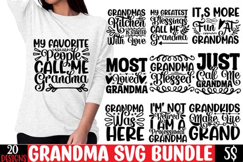 Download Grandma Design Bundle Cut Files