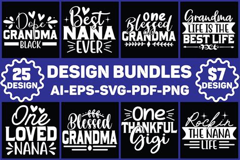 Download Grandma Design Bundle Files