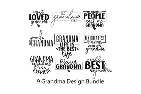 Download Grandma Design Bundle Images