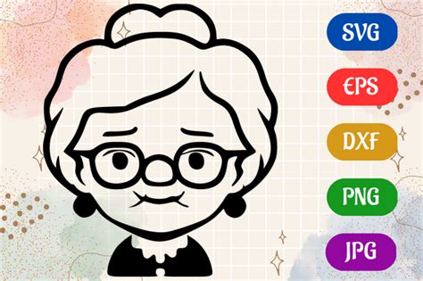 Download Grandma For Silhouette