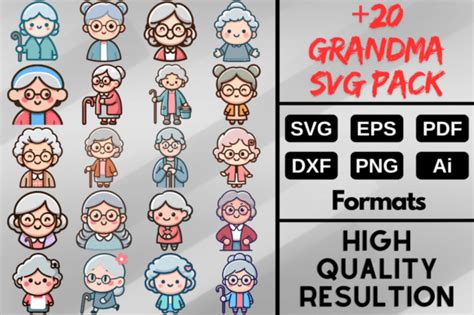 Download Grandma Life Bundle For Cricut