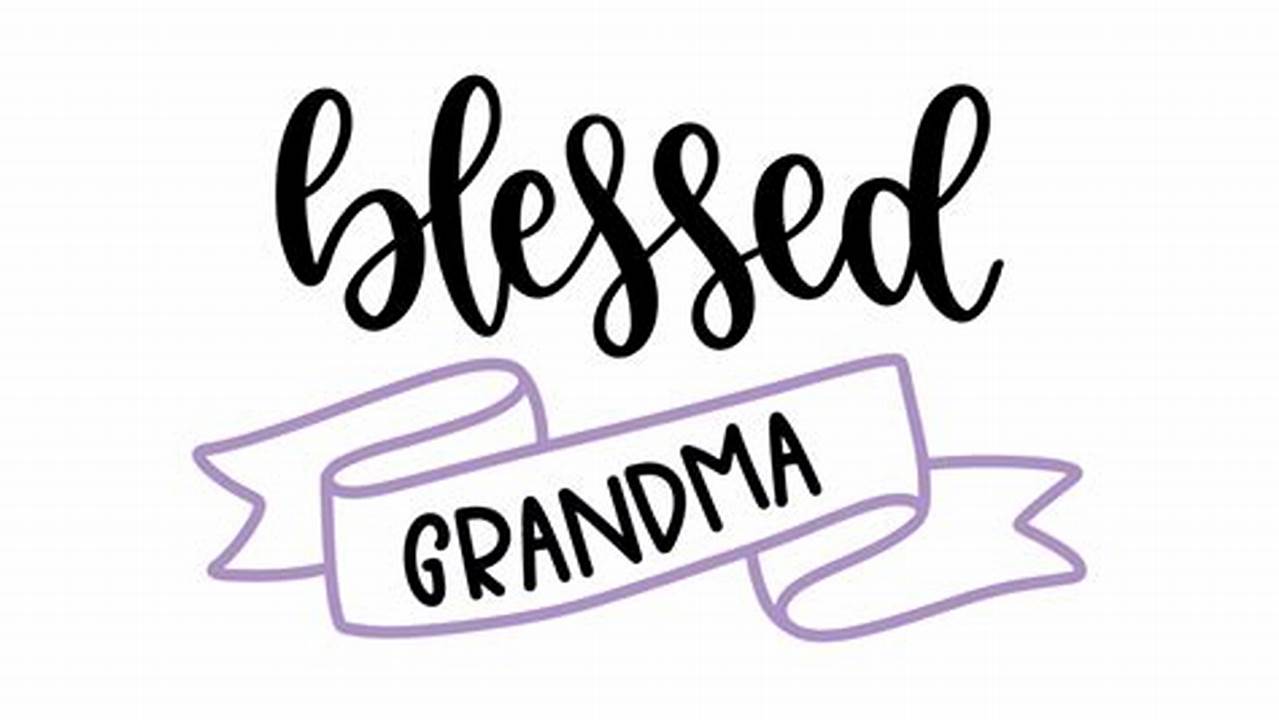 Grandmother, Free SVG Cut Files