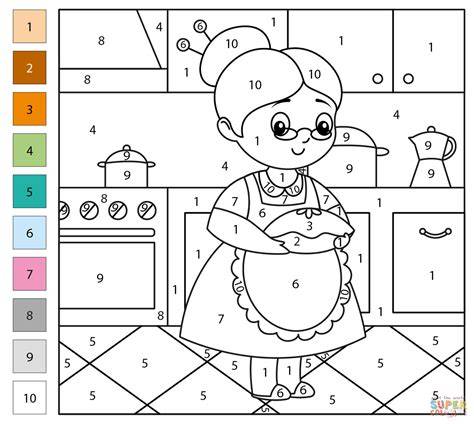 Grandmother Coloring Pages