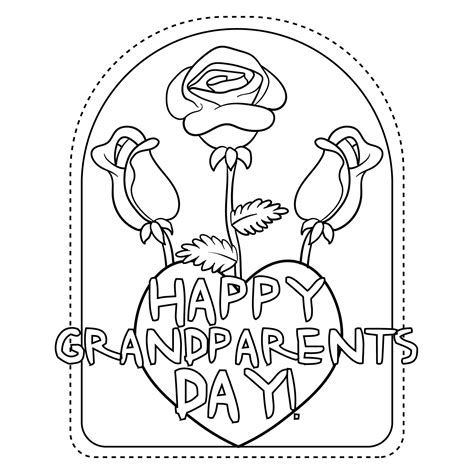 Grandparents Day Card Printable