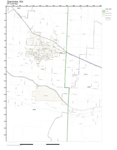 Grandview Wa Zip Code Map